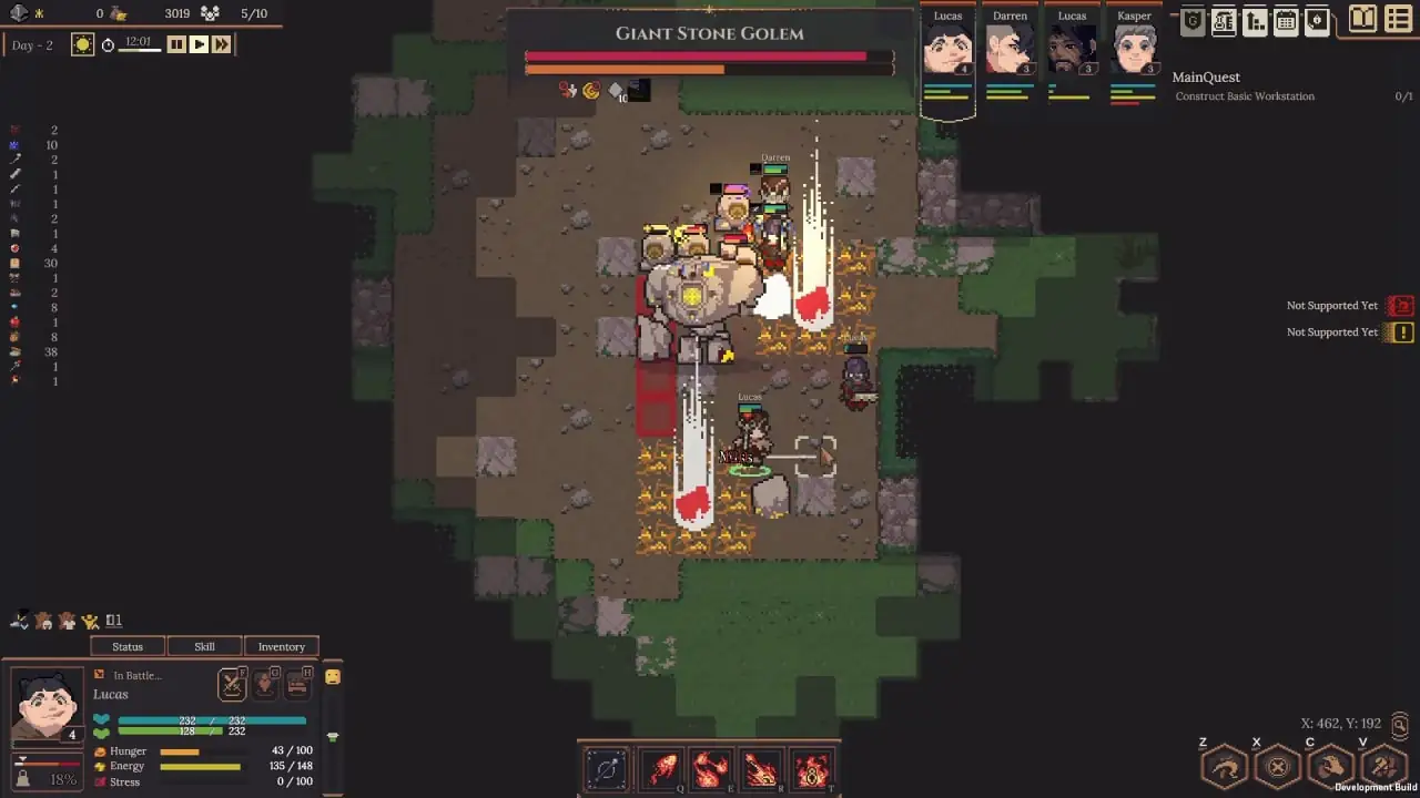 Скриншот Dungeon Settlers