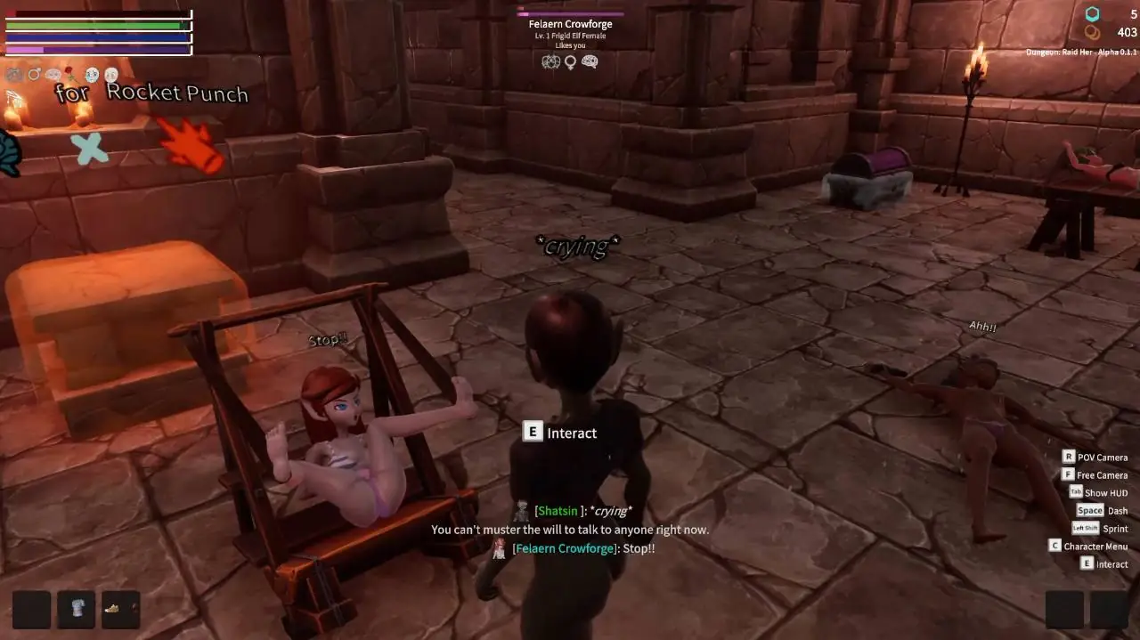 Скриншот Dungeon: Raid Her