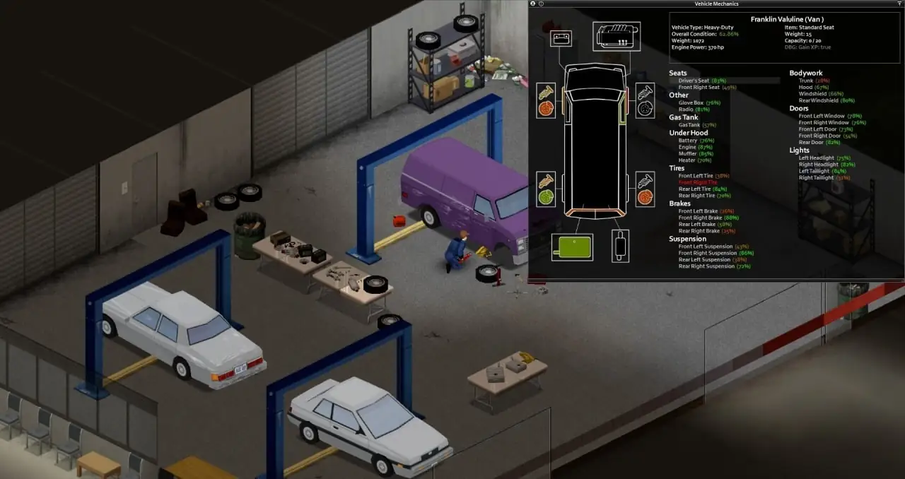 Скриншот Project Zomboid