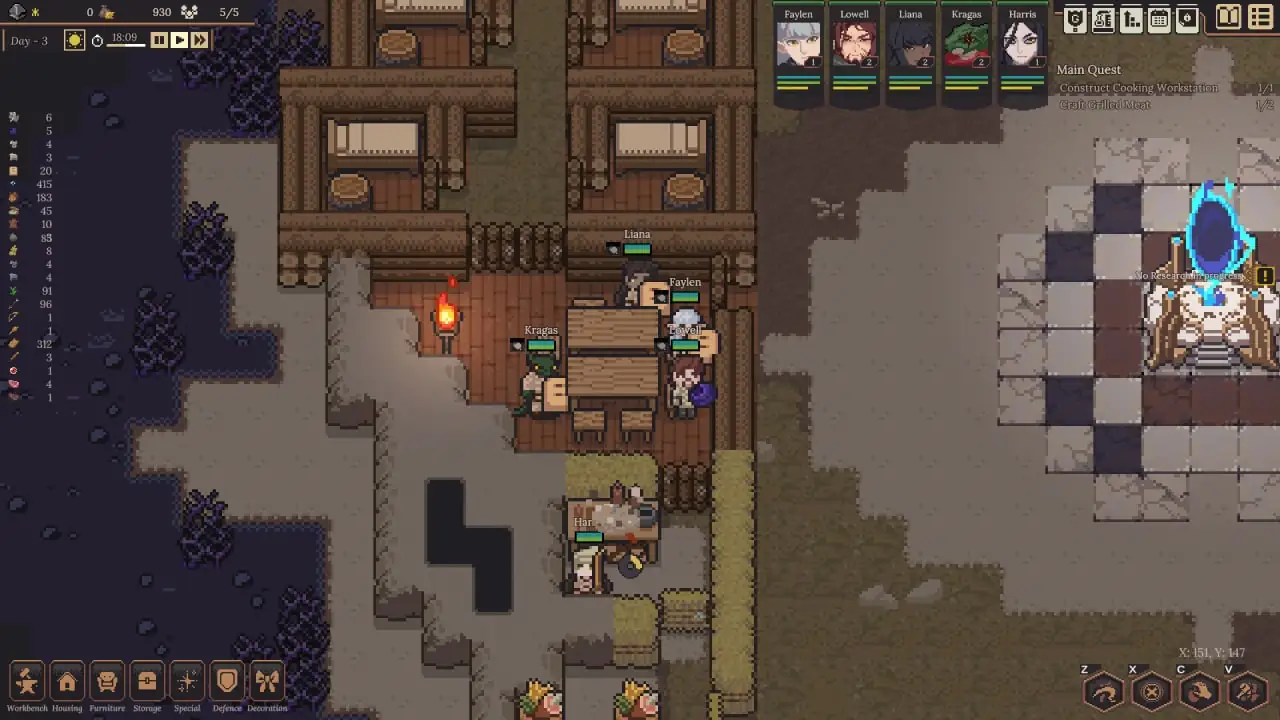Скриншот Dungeon Settlers