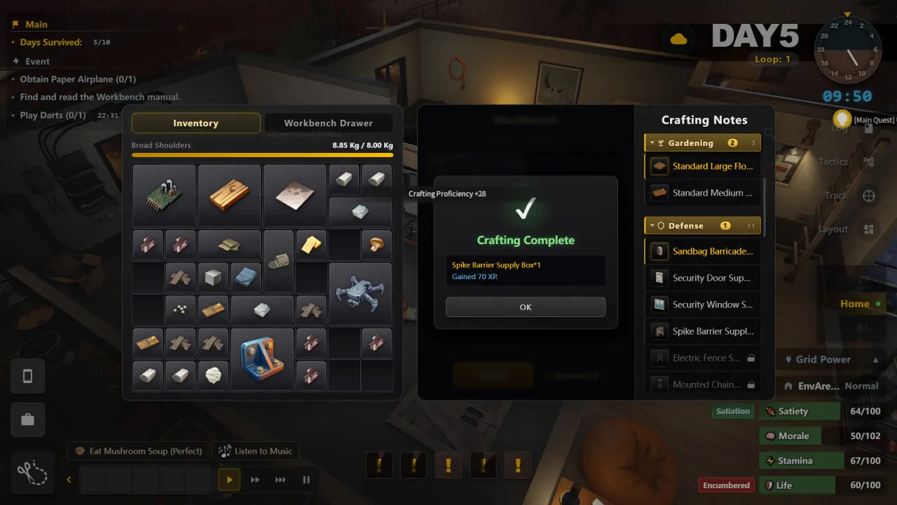 Скриншот Survival Log