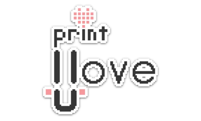 Print I Love U