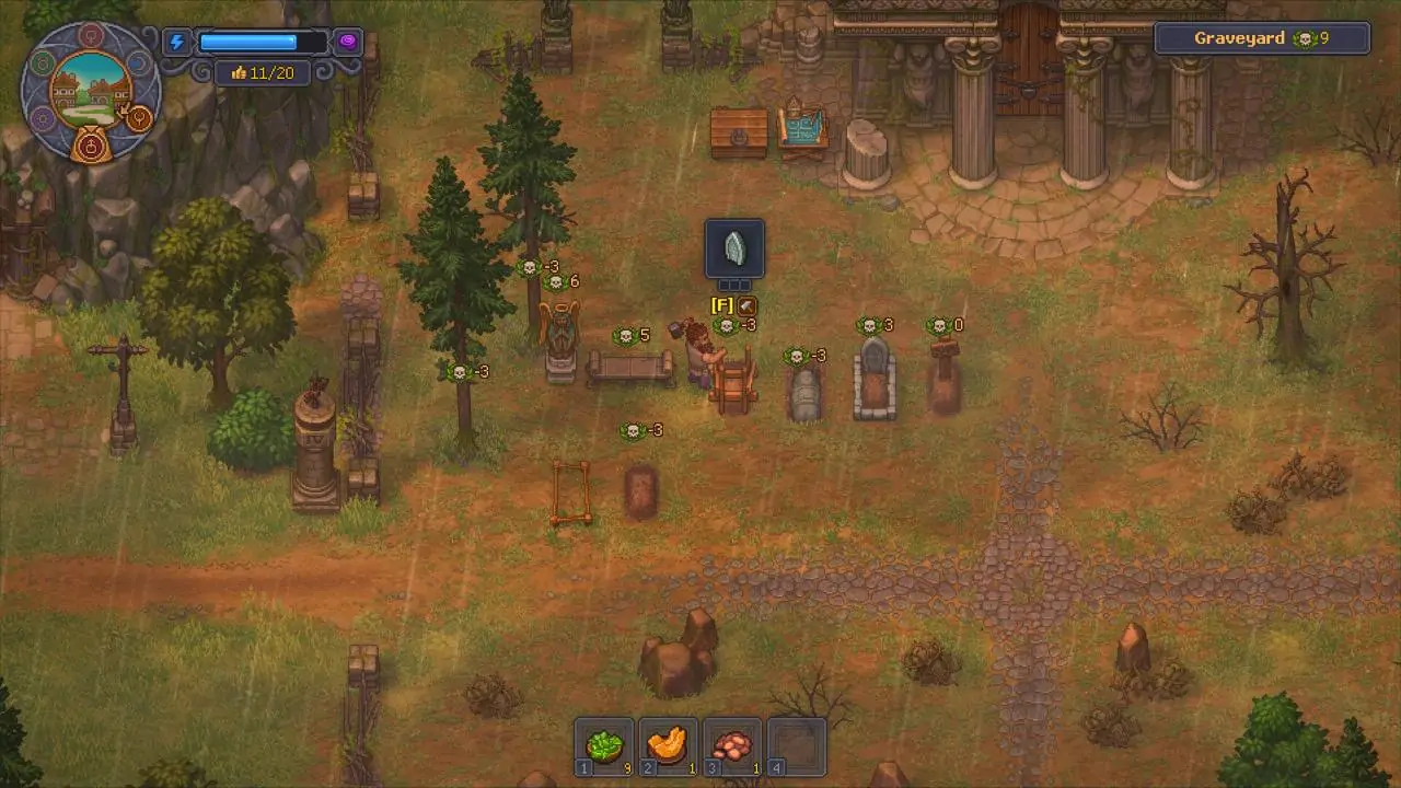 Скриншот Graveyard Keeper 2