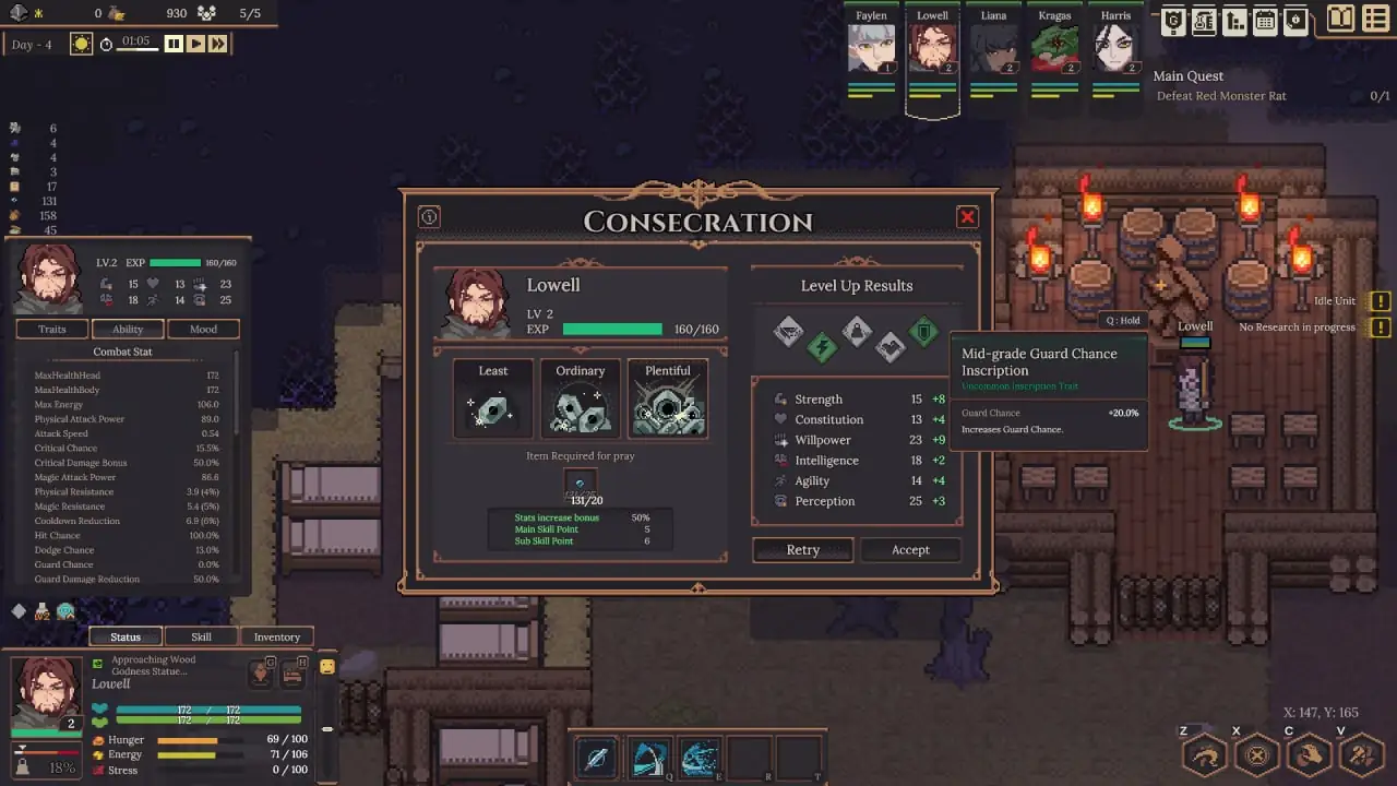 Скриншот Dungeon Settlers