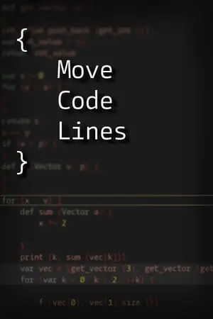Move Code Lines