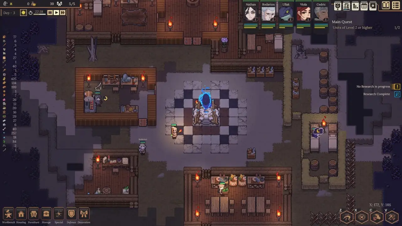 Скриншот Dungeon Settlers