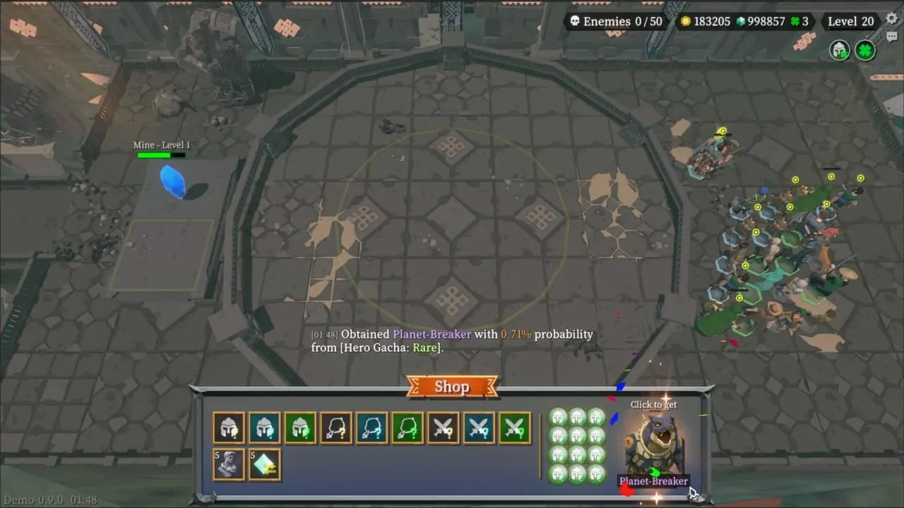 Скриншот Poly TD