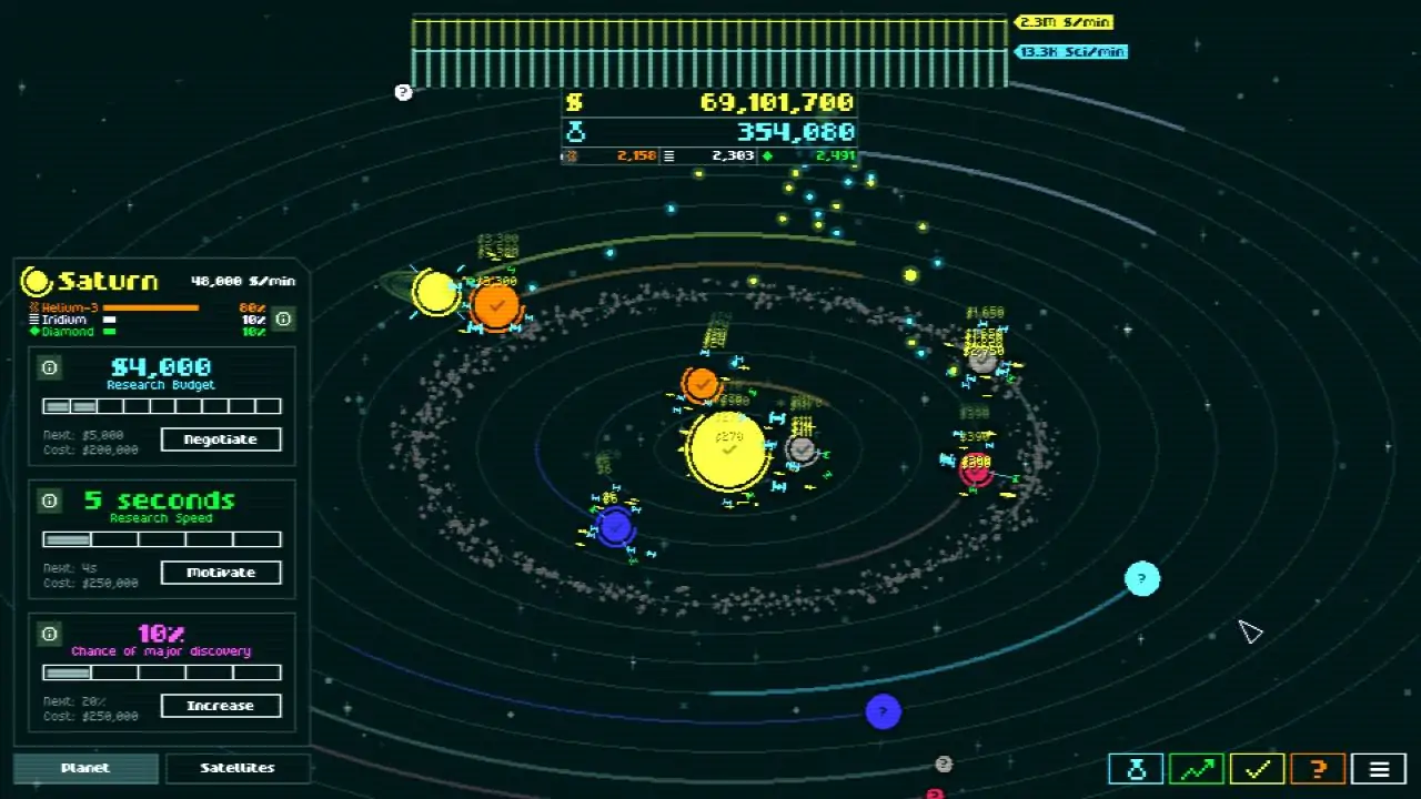 Скриншот Incremental Orbits