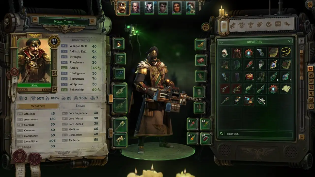 Скриншот Warhammer 40,000: Rogue Trader