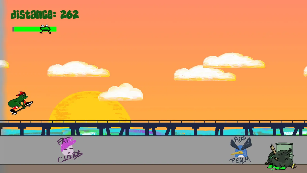 Скриншот Skater Frog