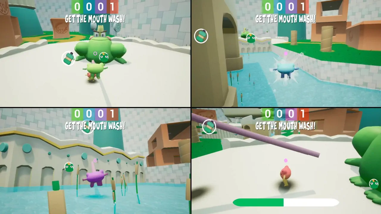 Скриншот Frog Bath