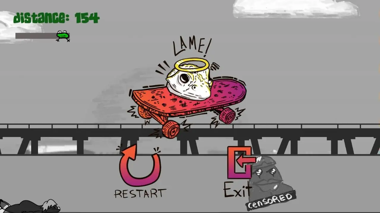 Скриншот Skater Frog