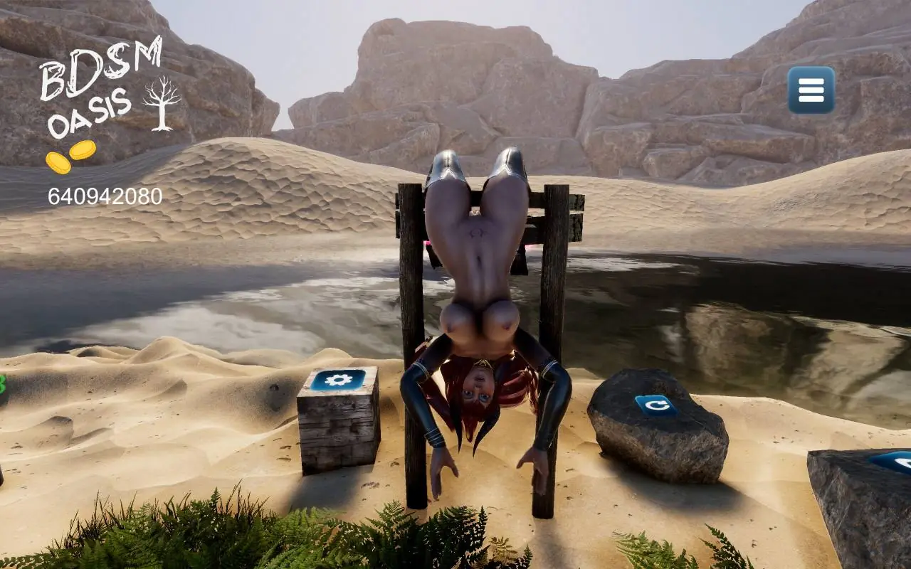 Скриншот BDSM Oasis — interactive physics simulation