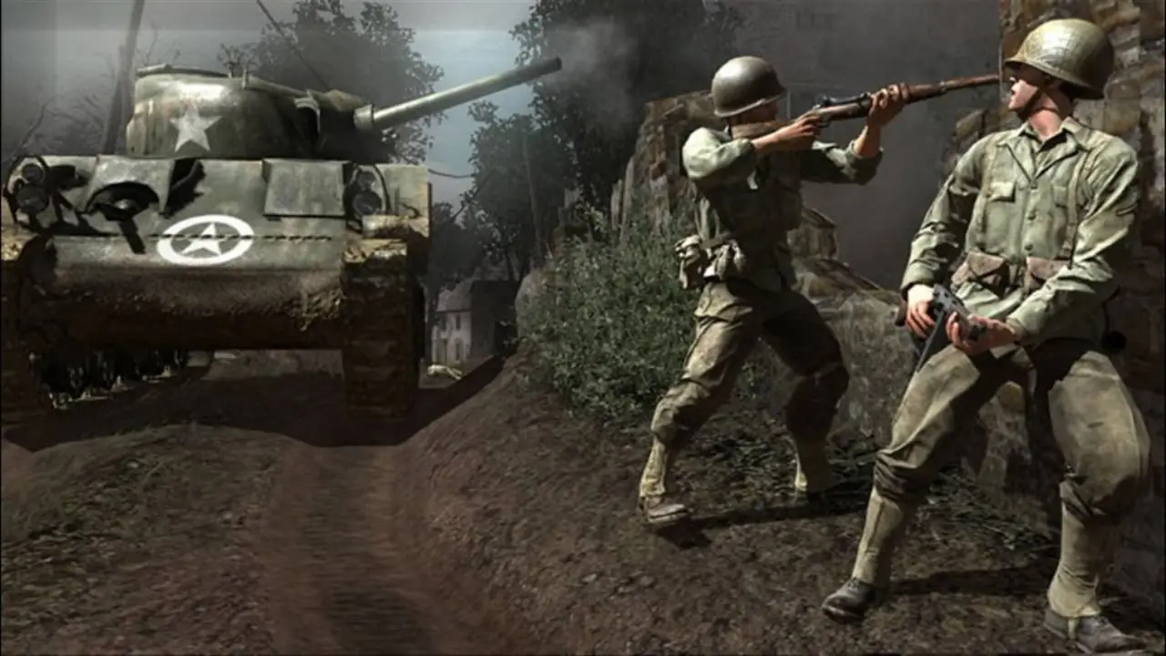 Скриншот Call of Duty 3