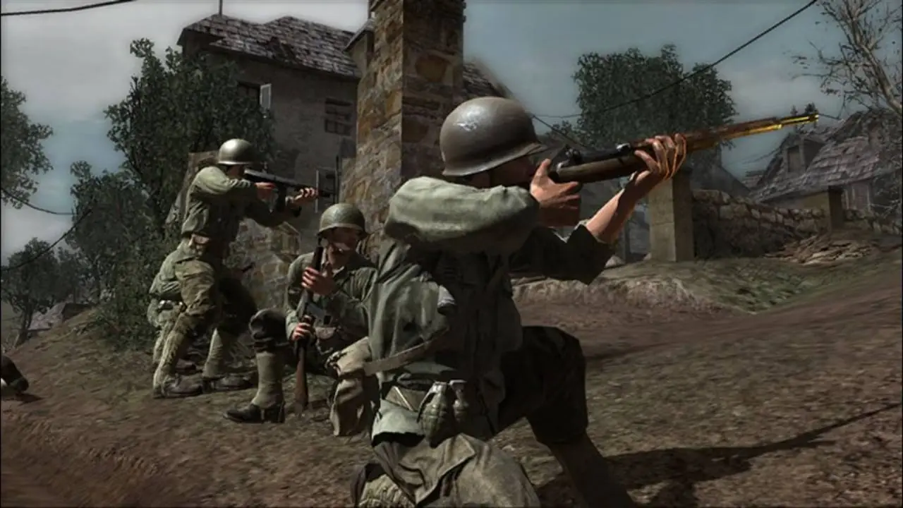 Скриншот Call of Duty 3
