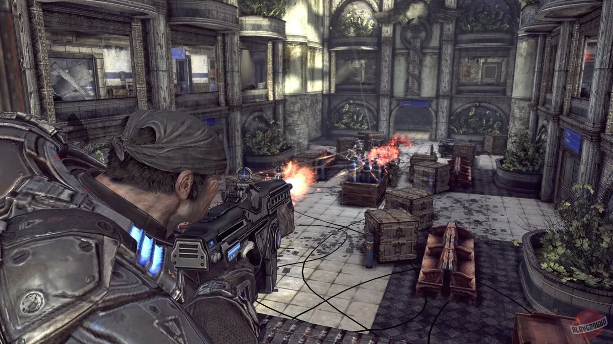 Скриншот Gears of War 2: Hollow (windows pc port)