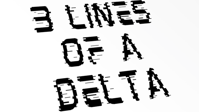 3 Lines of A Delta