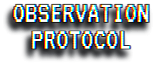 Observation Protocol