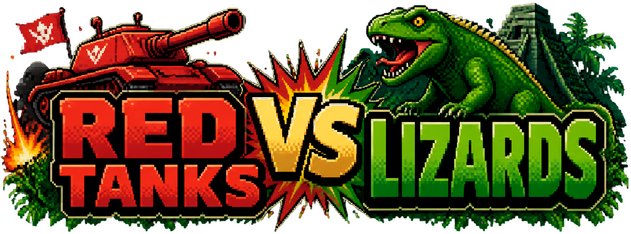 Red Tanks vs Lizard / Красные Танки против Ящериц