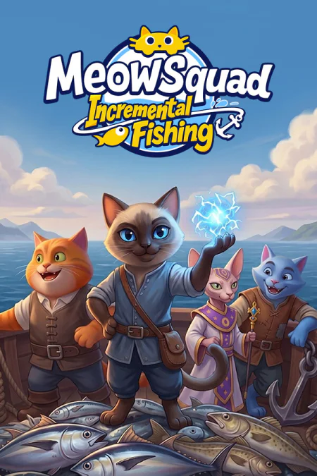 Meow Squad: Incremental Fishing / Мяу Отряд: Инкрементальная Ловля