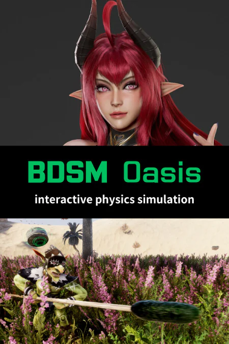 BDSM Oasis — interactive physics simulation