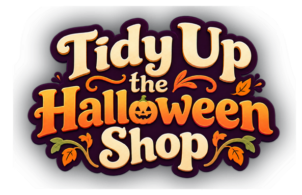 Tidy Up the Halloween Shop
