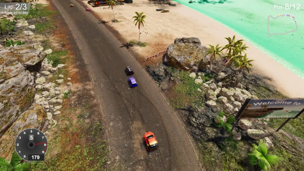 Скриншот Neon Curves Racing
