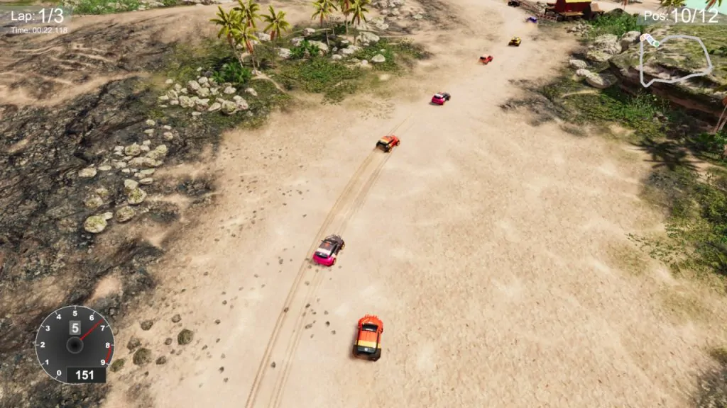 Скриншот Neon Curves Racing