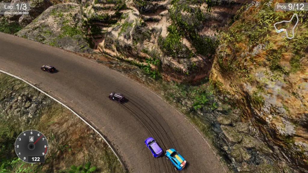 Скриншот Neon Curves Racing